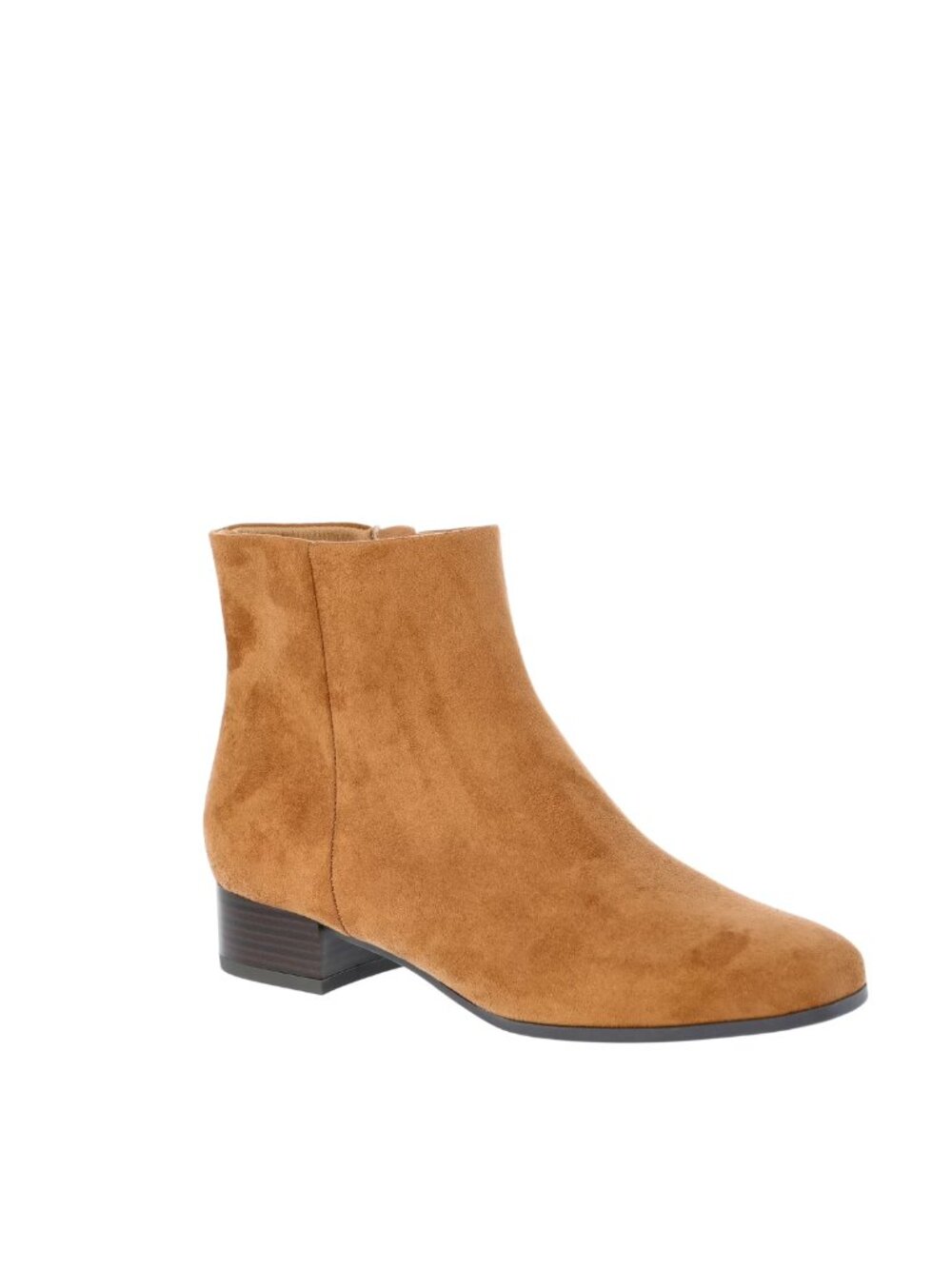 Time and Tru Women's Faux Suede Ankle Boots